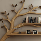 Floating Plant Bookshelf
