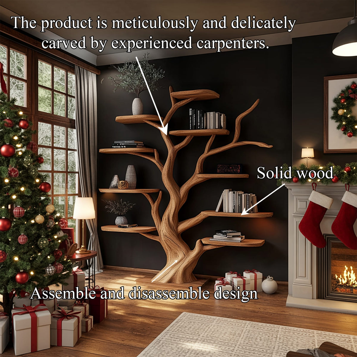 Display Solid Bookshelf