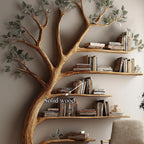 Artistic Storage Bookshelf