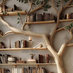 Modern Study Tree Bookshelf