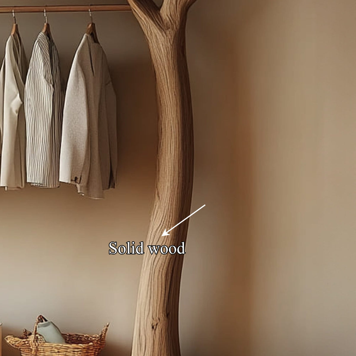 Solid Garment Storage Cabinet