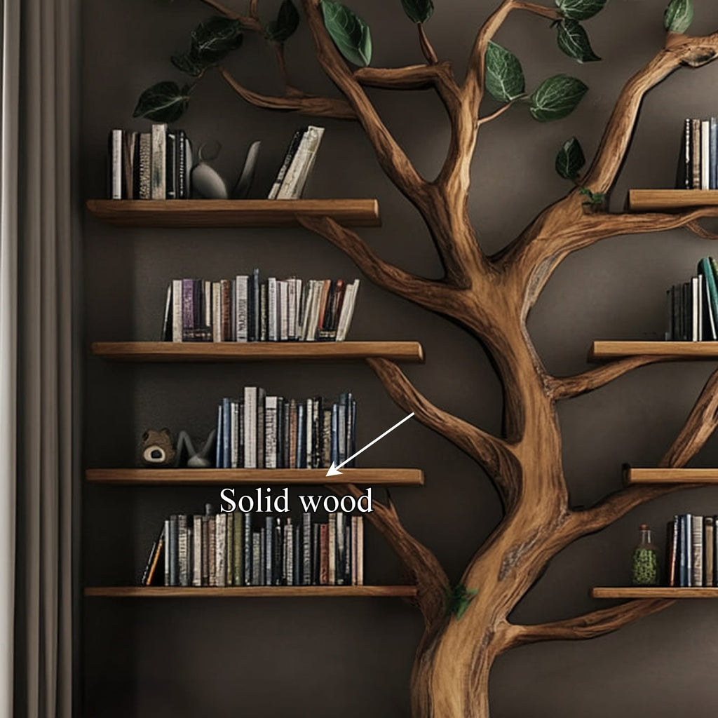 Shaped Floating Bookshelf