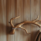 Rustic Branch Wall Hook Entryway Decor, solid wood, built to order