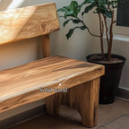 Solid Entryway Bench