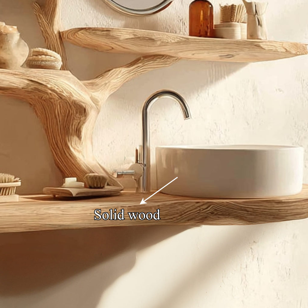 Mounted Live Edge Vanity