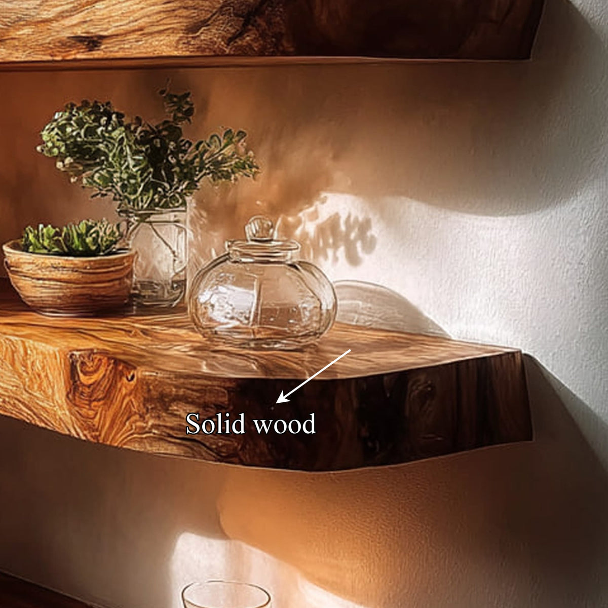 Entryway Storage Floating Shelf