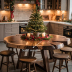 Kitchen Live Edge Dining Table