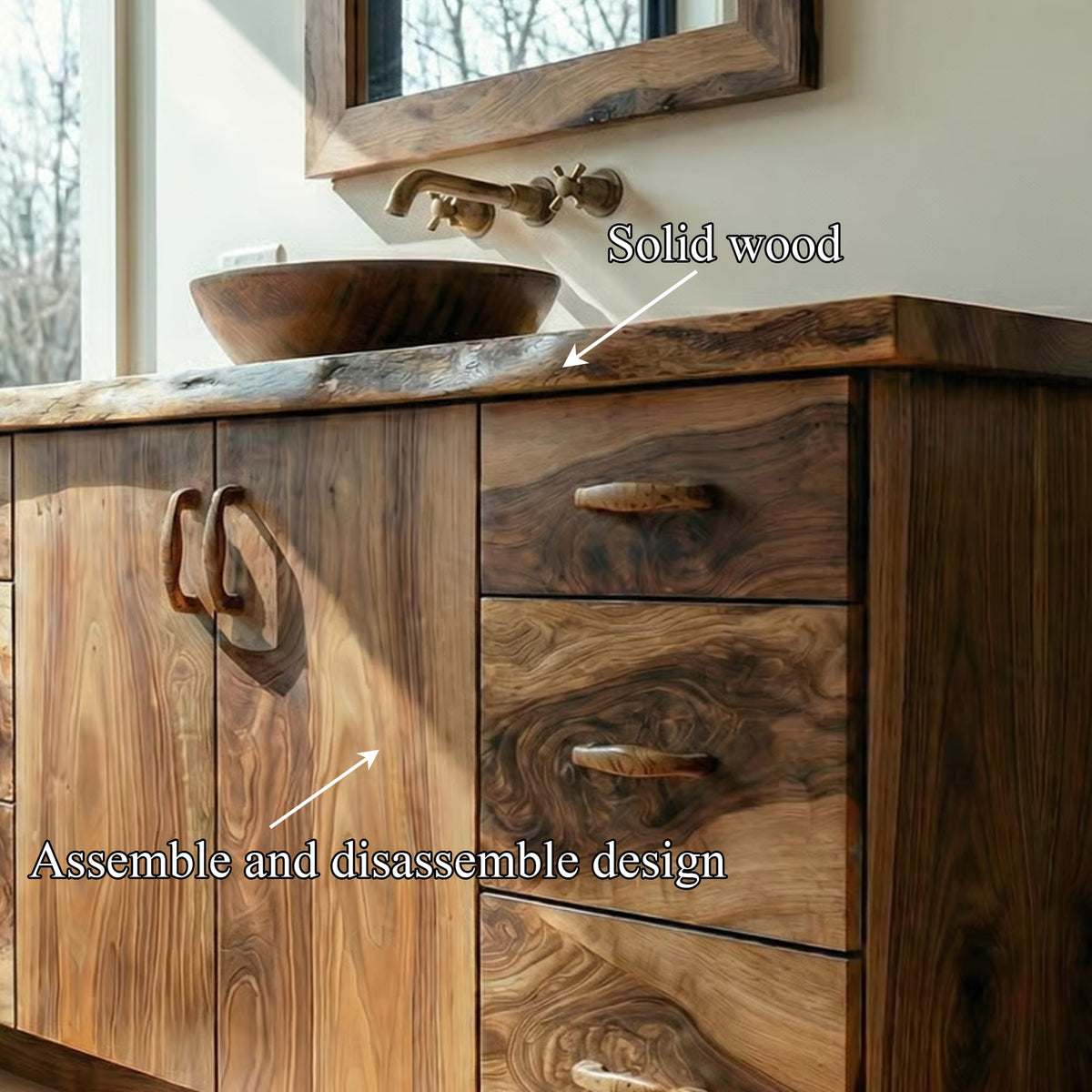 Grain Storage Vanity