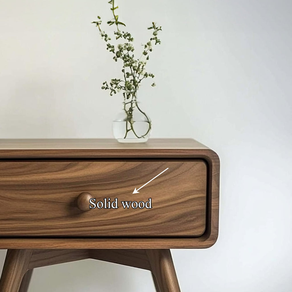 Sculptural Geometric Side Table