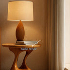 Mid Century Sculptural Nightstand