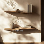Curved Floating Shelf