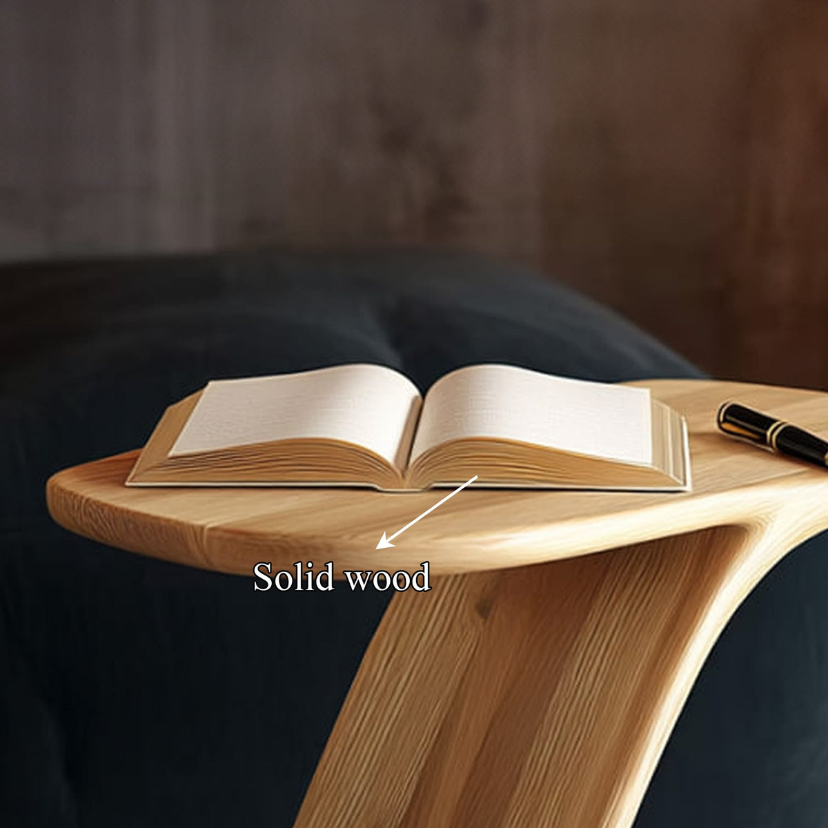 Organic Side Minimal Nightstand