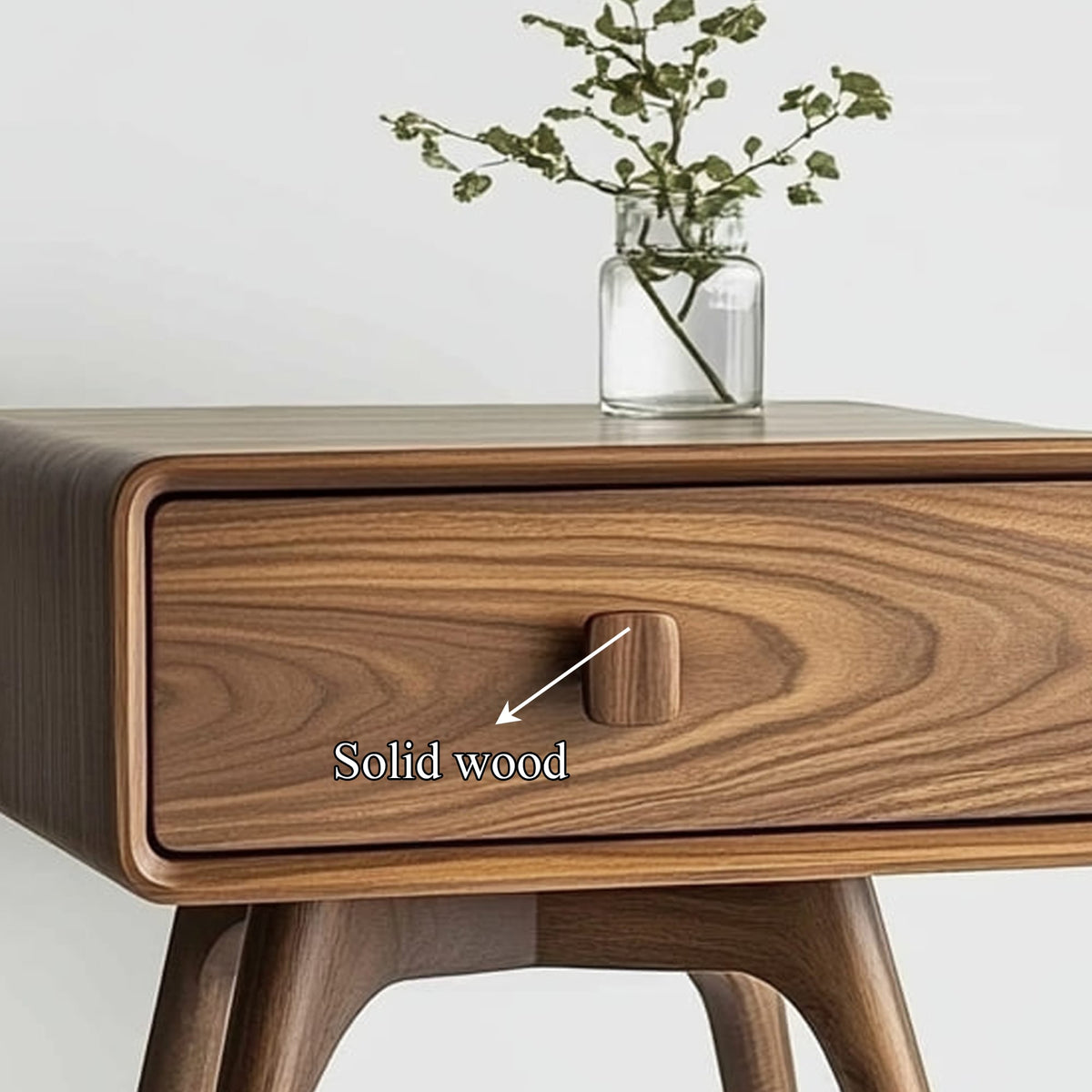 Mid Century Drawer Nightstand
