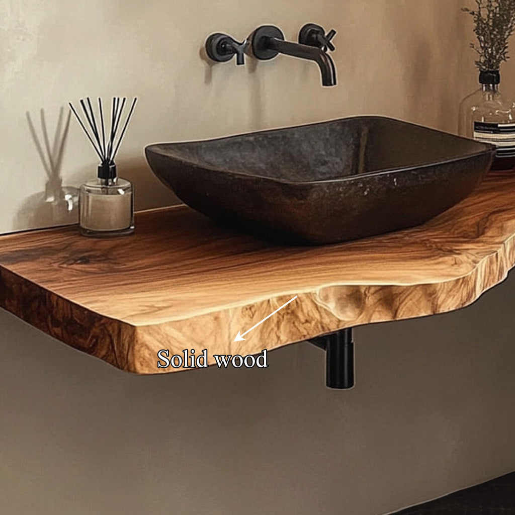 Mid Century Floating Mount Vanity
