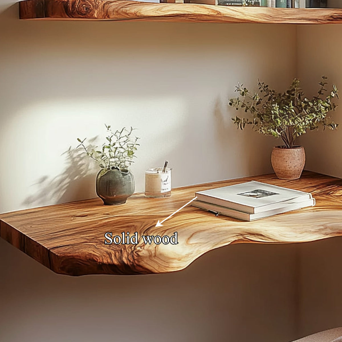 Floating Computer Mid Century Desk