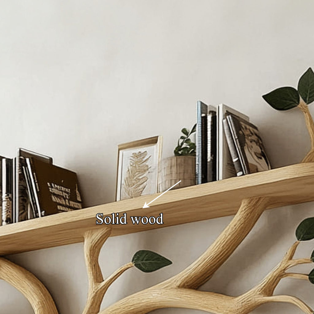 Sculptural Driftwood-style Wall Shelf
