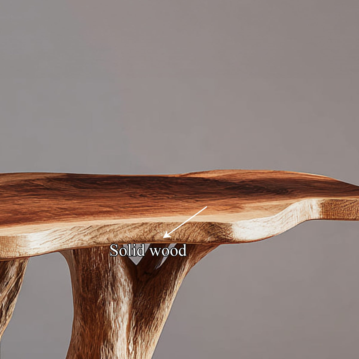Sculptural Accent Nightstand
