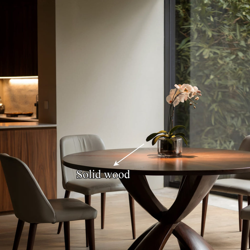Mid Century Pedestal Dining Table