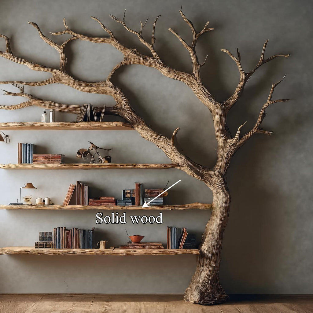 Floating Unit Tree Bookshelf