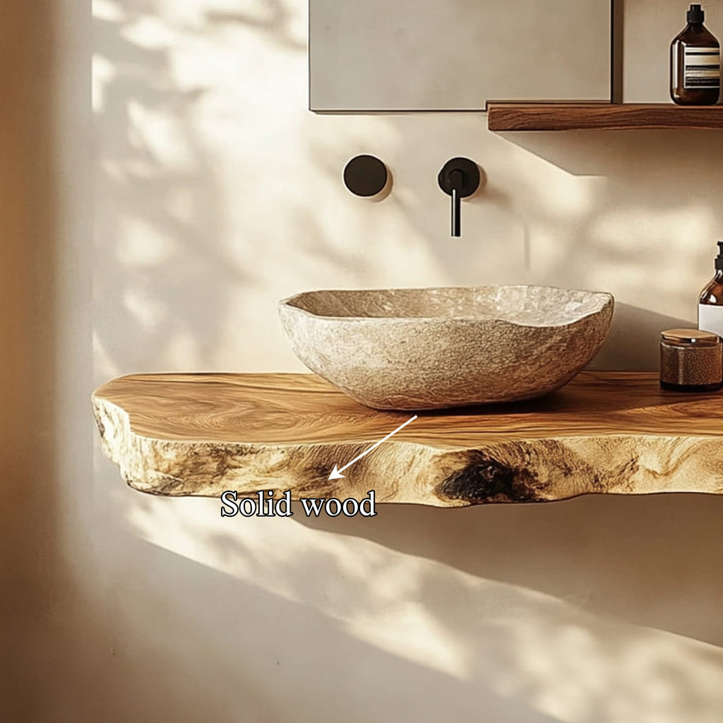 Floating Solid Mounted Vanity