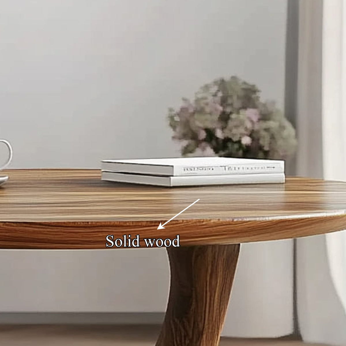 Mid Century Twist Coffee Table