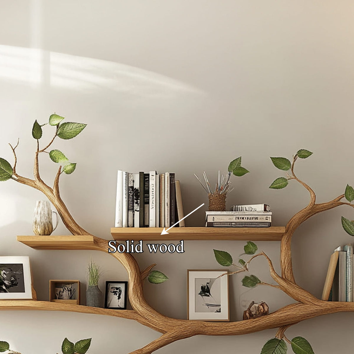 Minimal Book Wall Shelf