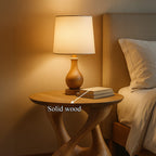 Mid-century Solid Mid Century Nightstand
