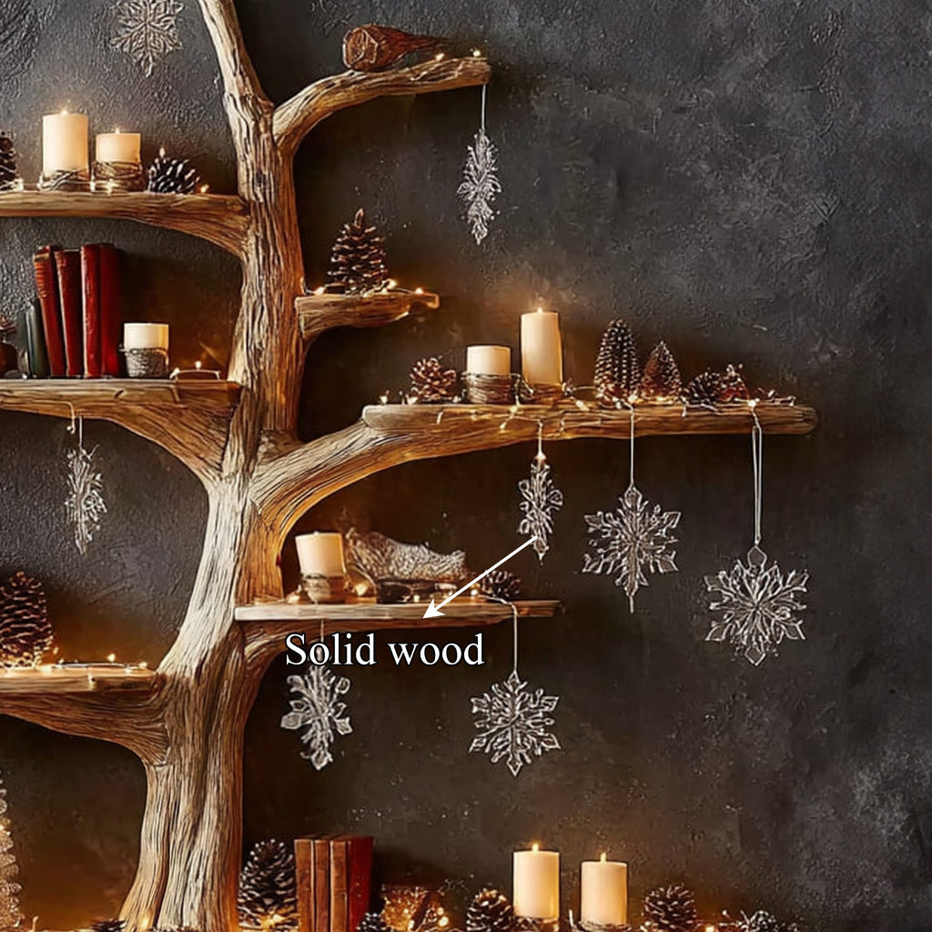 Winter Tree Bookshelf