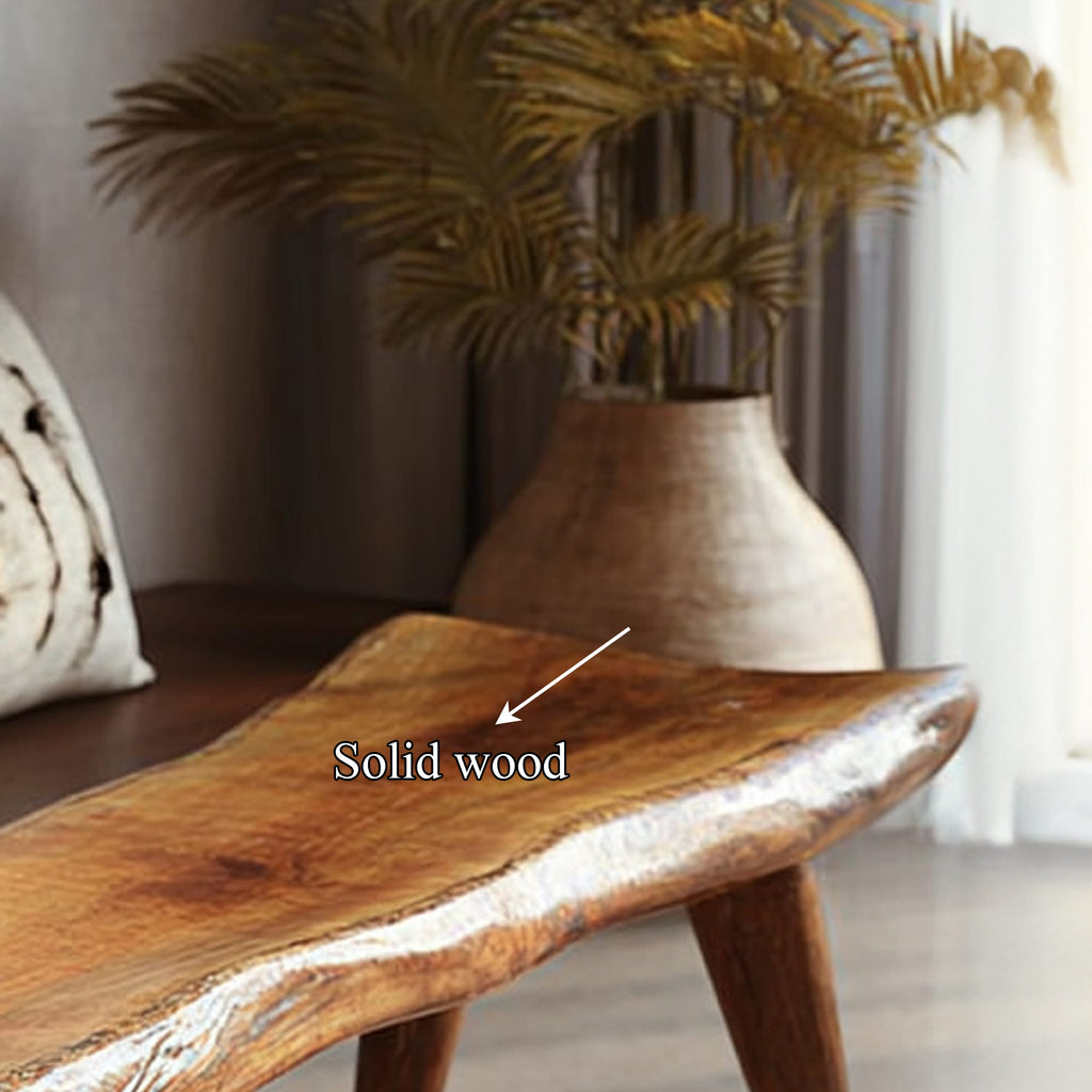 Live Edge Accent Bench