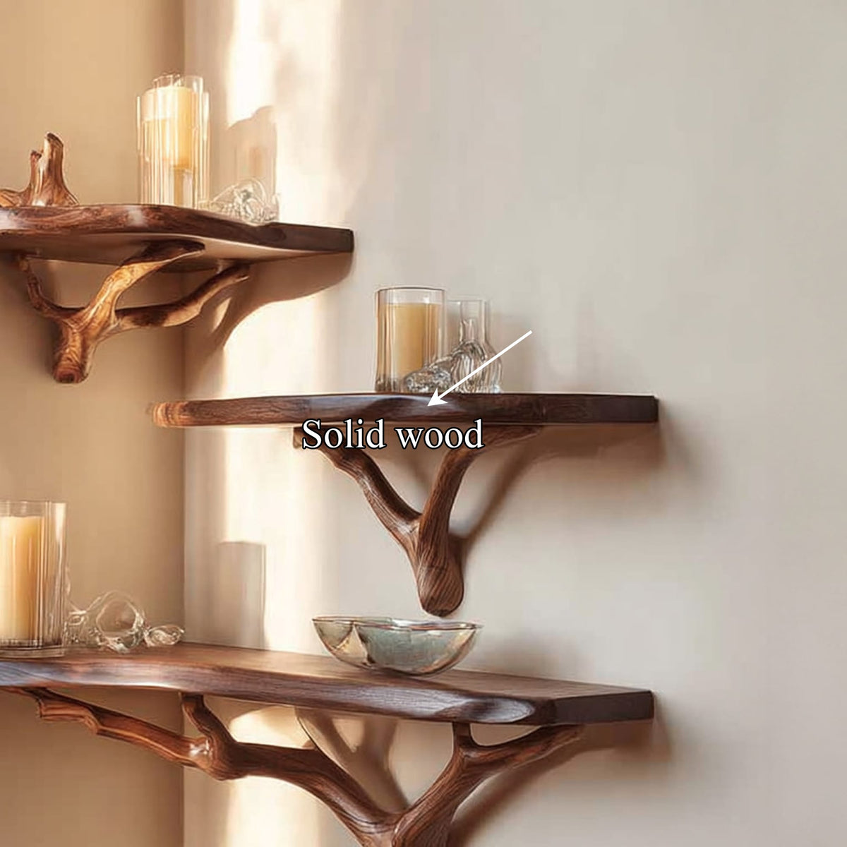 Entryway Kitchen Floating Shelf