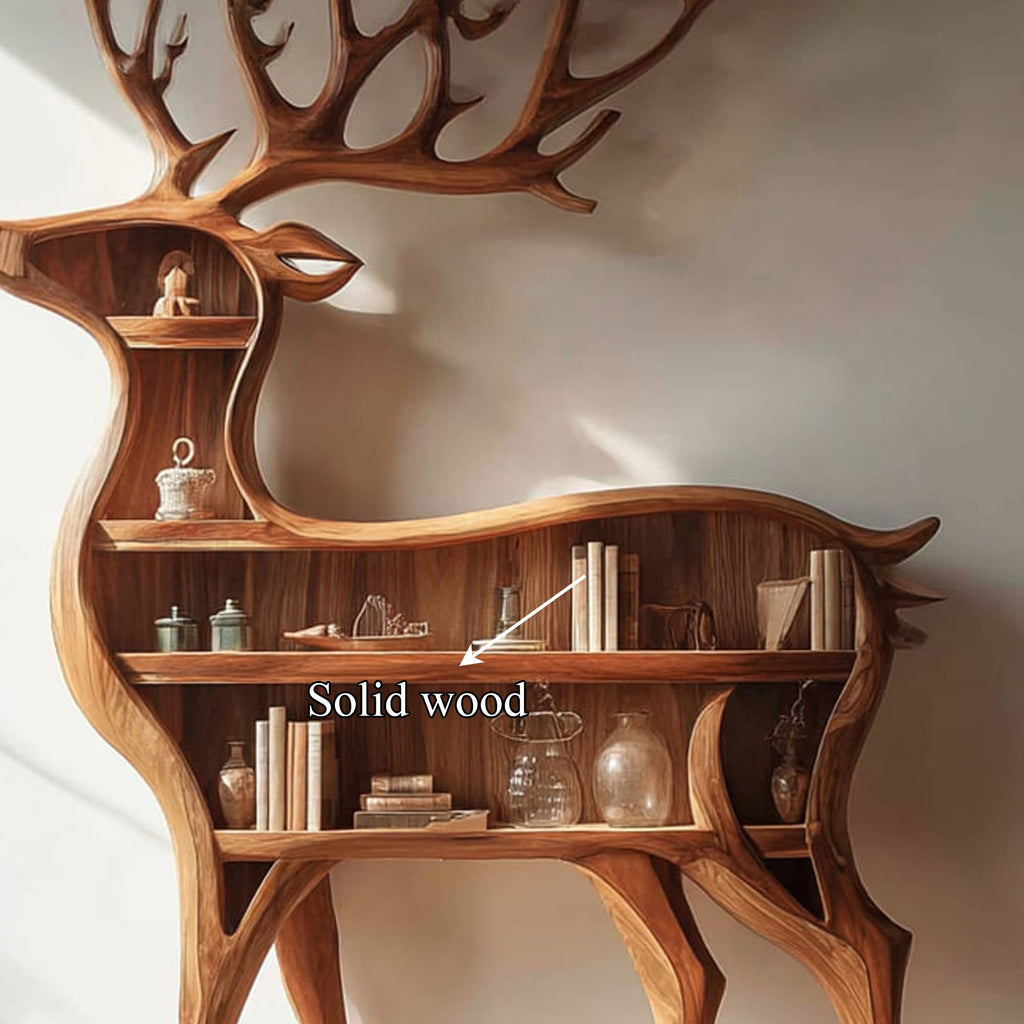 Deer Entryway Bookshelf