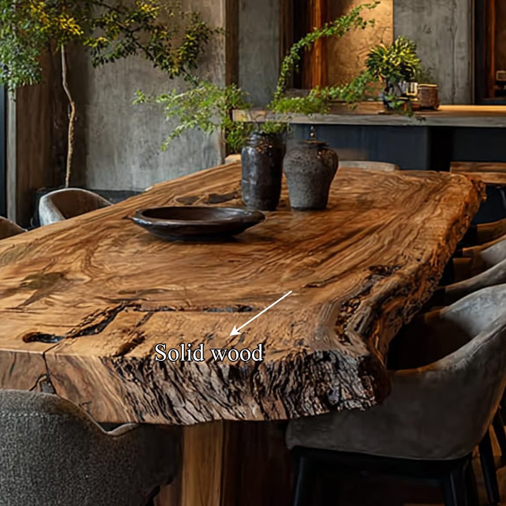 Live Edge Creative Dining Table