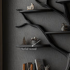 Dark Storage Tree Bookshelf