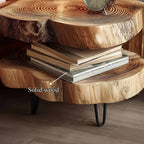 Solid Metal Nightstand