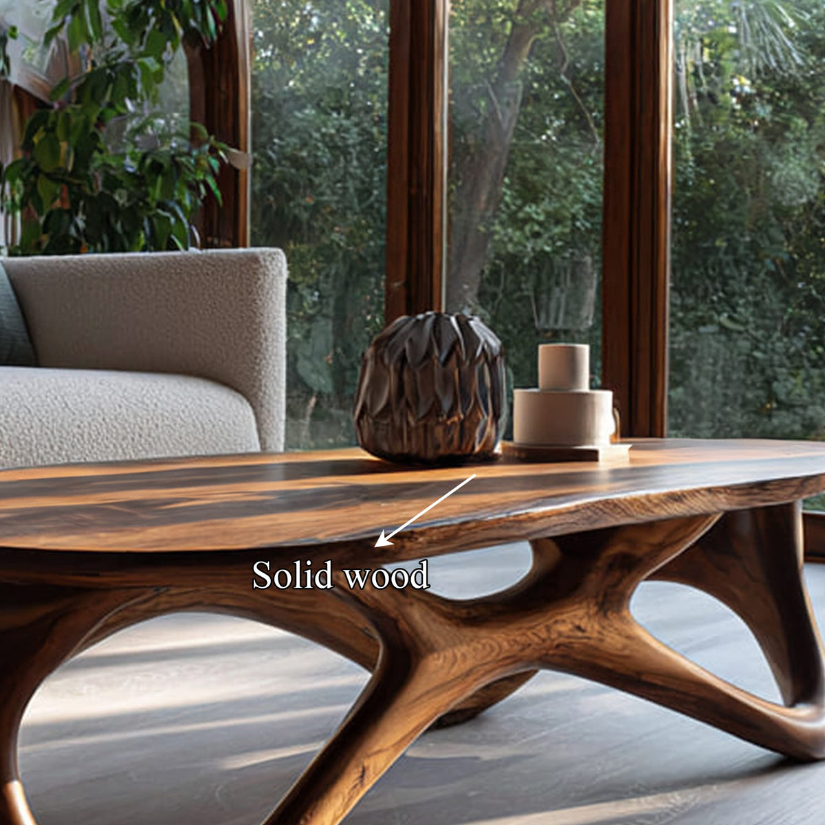 Mid Century Warm Coffee Table