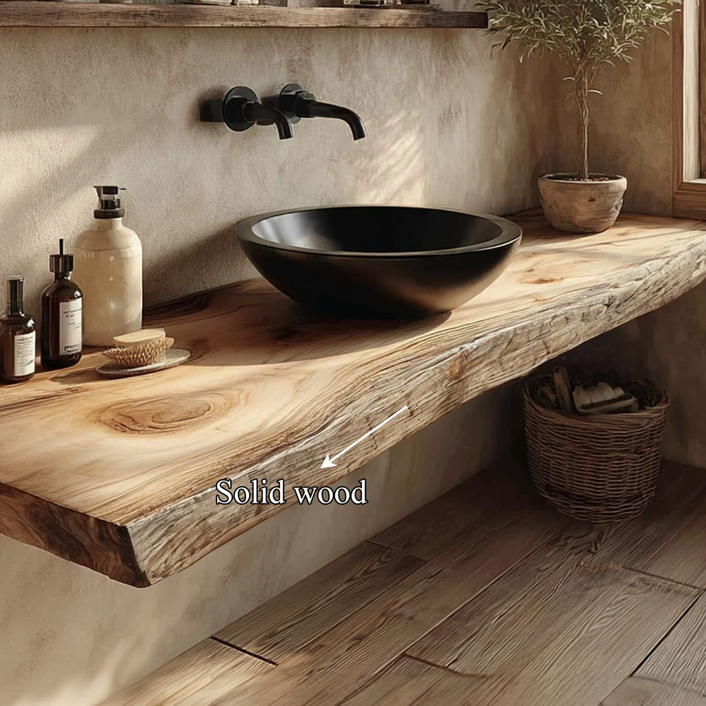 Edge Powder Floating Shelf