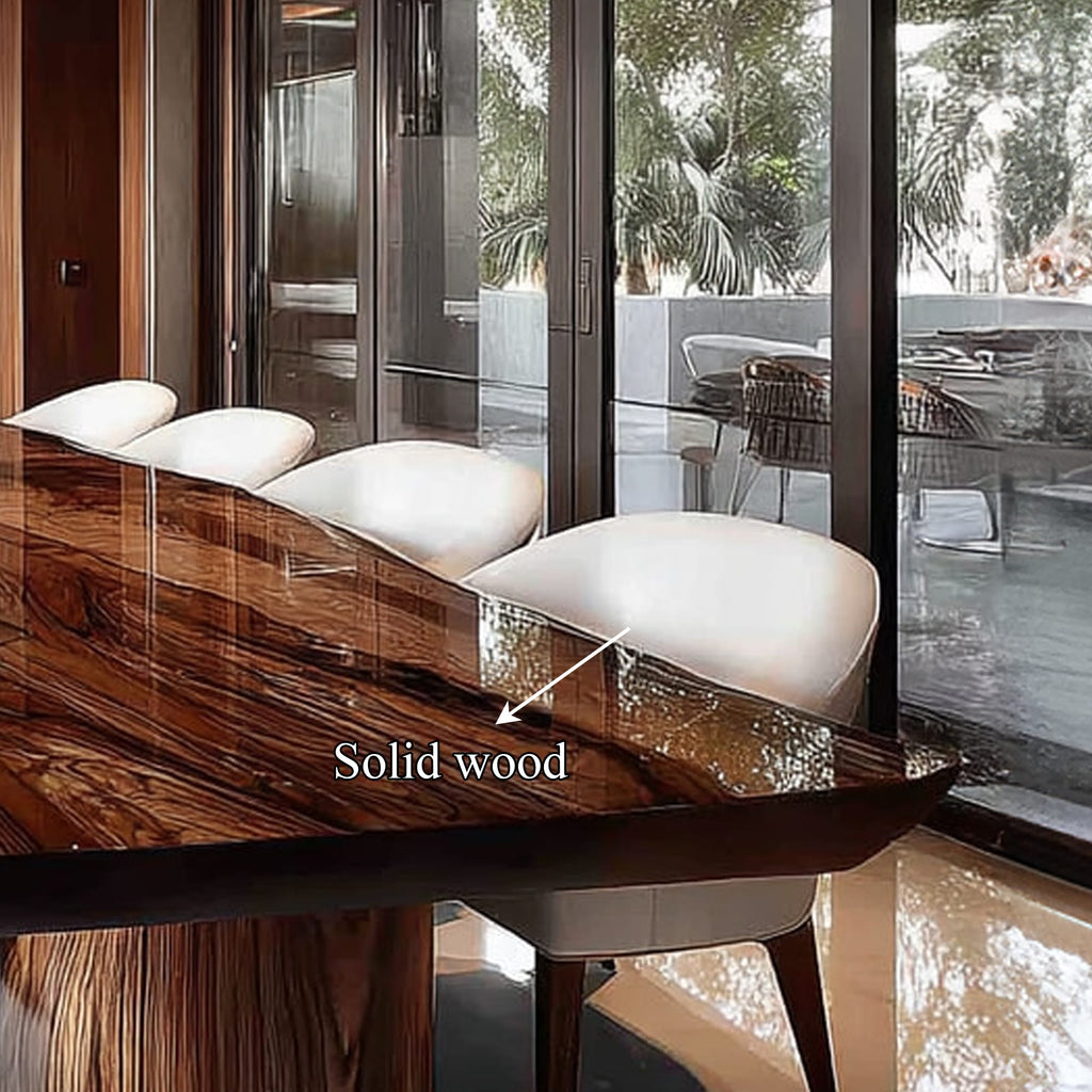 Live Edge Restaurant Dining Table