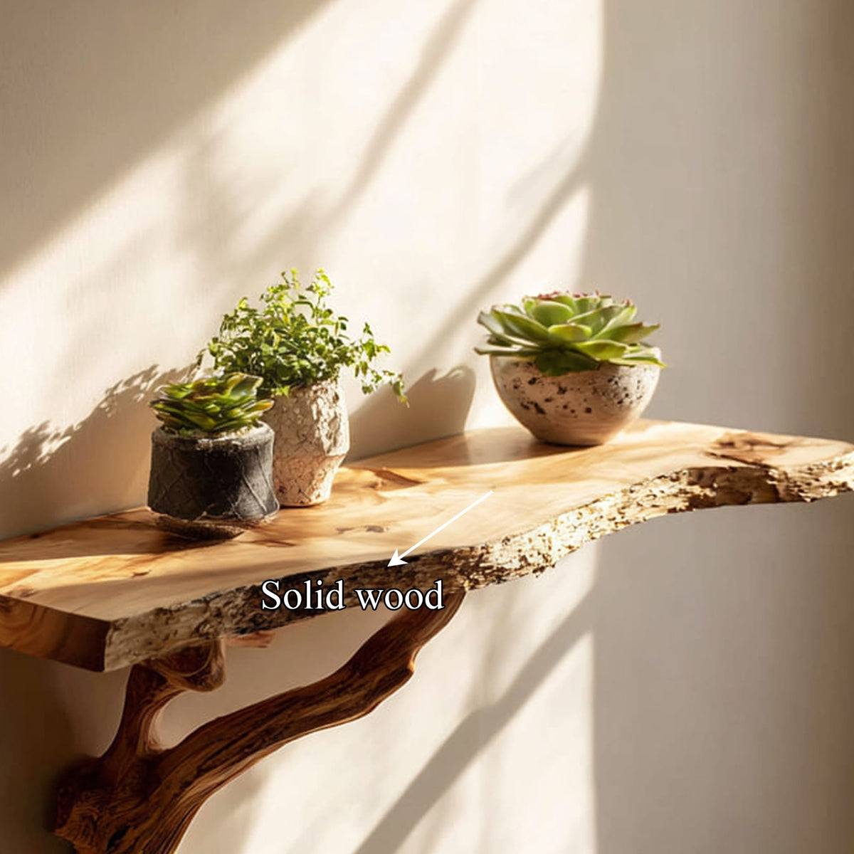 Solid Storage Organizer Floating Shelf