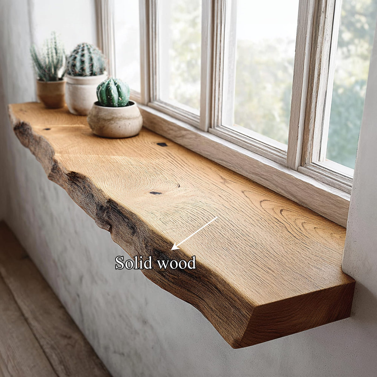 Floating Window Wall Shelf