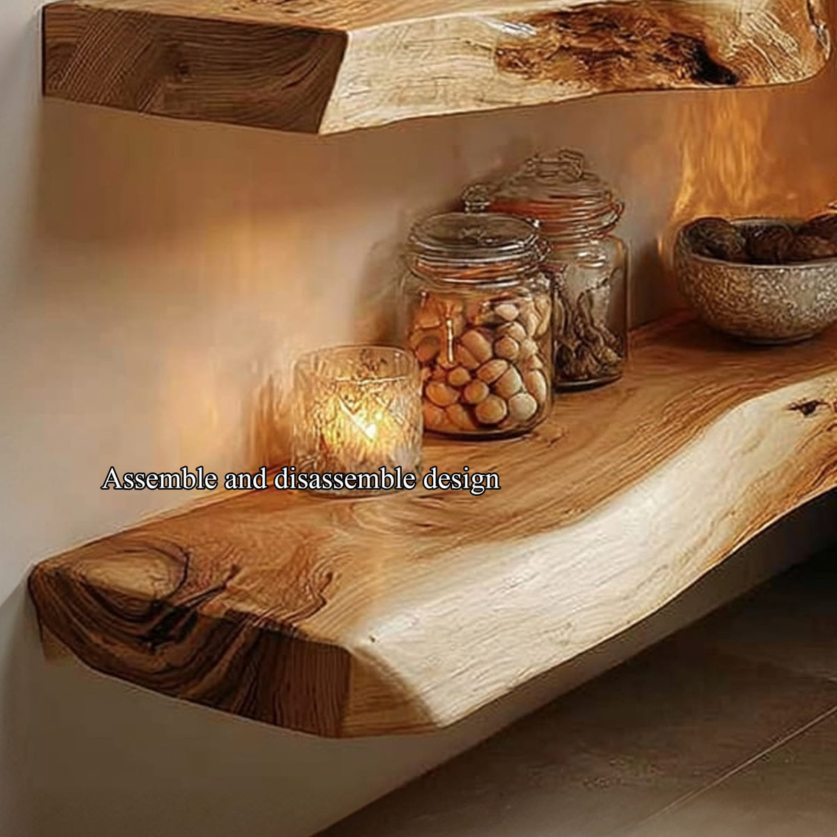 Minimal Storage Floating Shelf