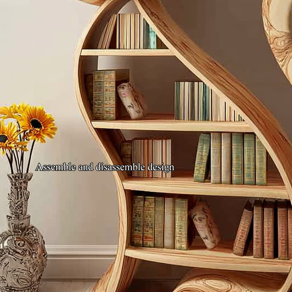 Rustic Cat Bookshelf Playroom Kids Storage Display, solid wood, built to order