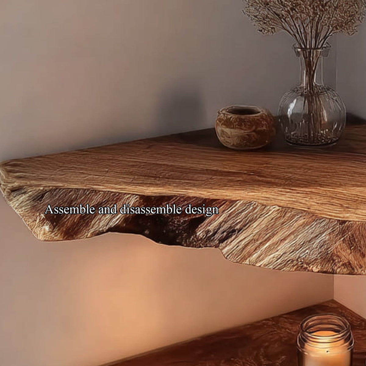 Floating Entryway Wall Shelf