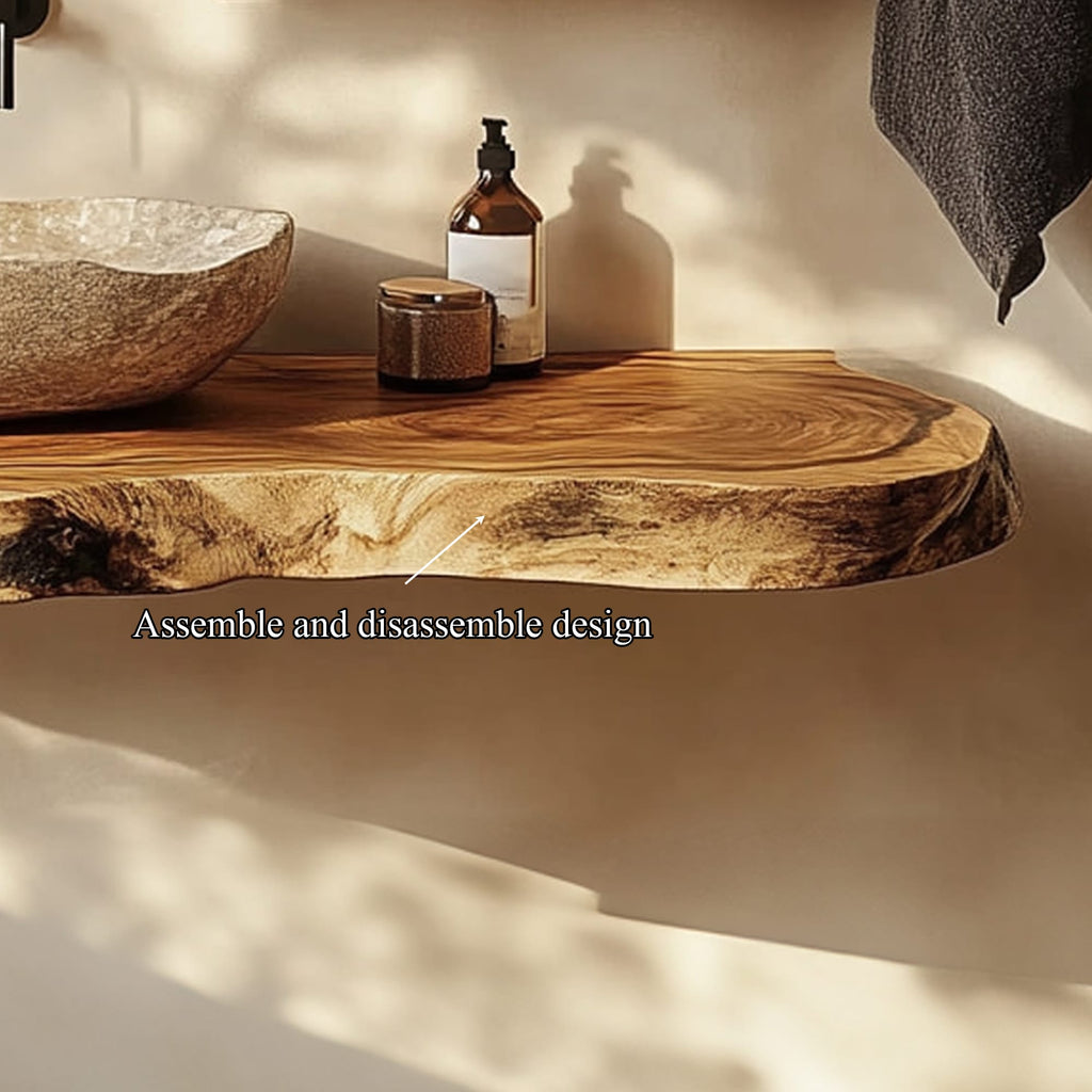 Floating Solid Mounted Vanity