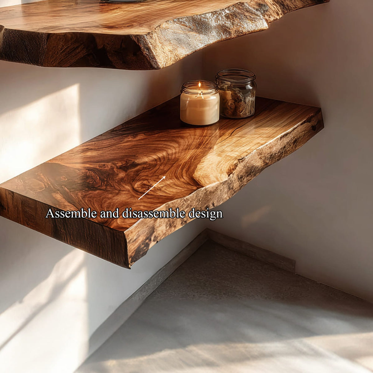 Storage Reading Floating Shelf
