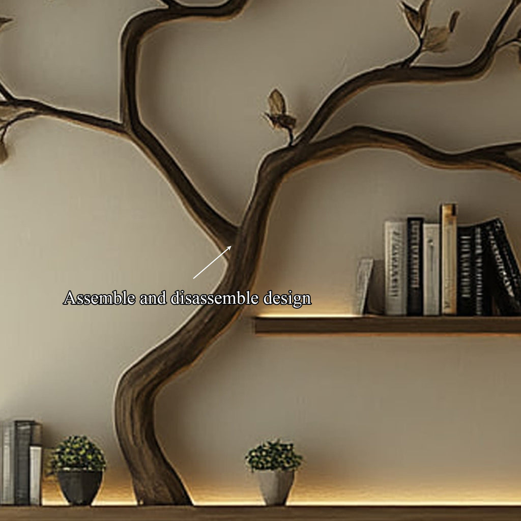 Mid Century Sculptural Bookshelf