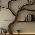 Mid Century Sculptural Bookshelf