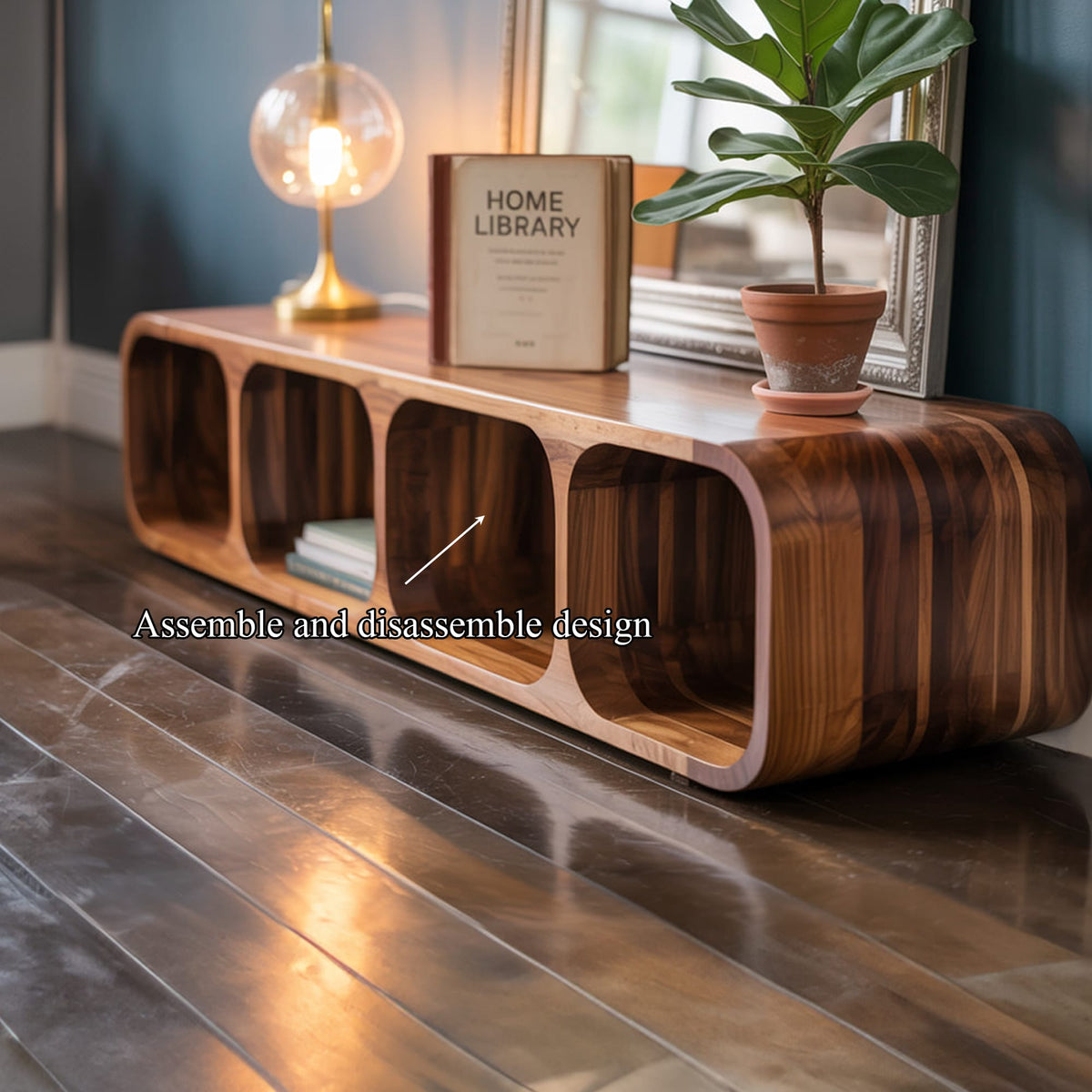 Mid Century Low Sideboard