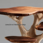 Rustic Bedside Table Bedroom Furniture, solid wood, built to order