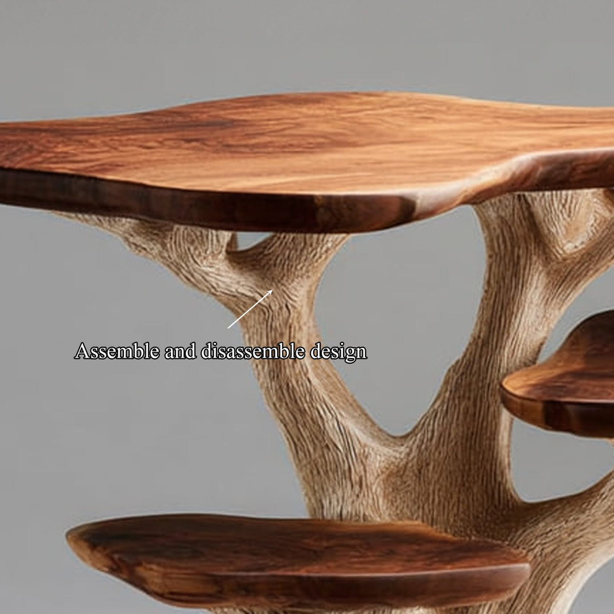 Rustic Bedside Table Bedroom Furniture, solid wood, built to order