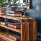 Mid Century Curved Sideboard